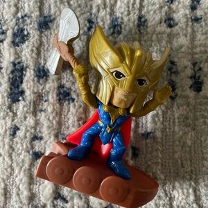 Marvel Thor Love and Thunder: Golden Armor Thor McDonald’s Happy Meal Toy #5.